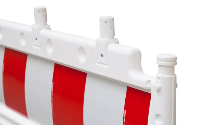 Schrankenzaun-SET-Typ-Basic-6-x-Schrankenzaun-7-x-Standfuss - Product image