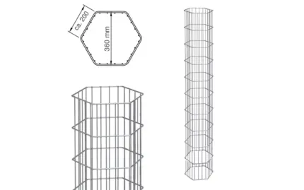 Gabionensäule ONYX - Hero image