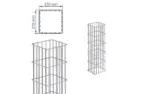 Gabionensäule RUBIN Q - Variant DVGRUQ2710
