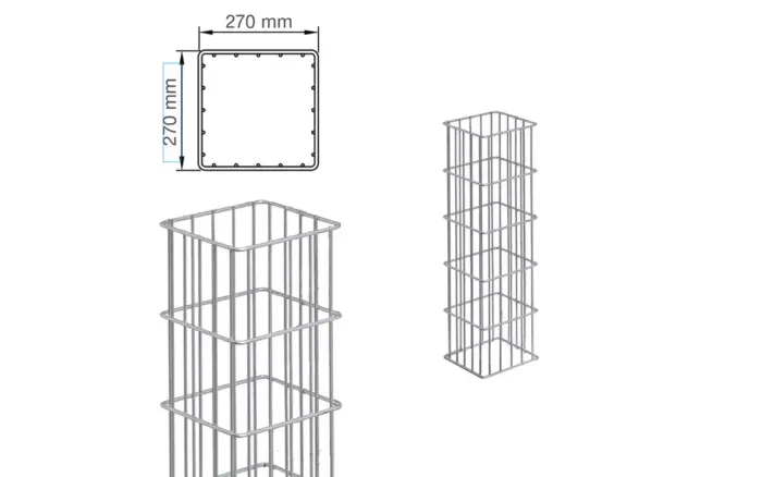 Gabionensäule RUBIN Q - Variant DVGRUQ2710
