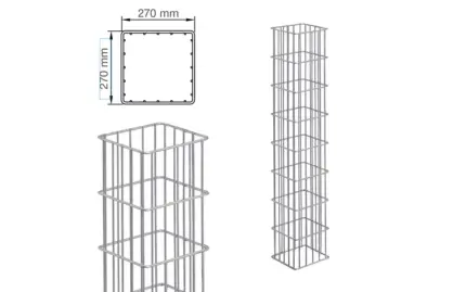 Gabionensäule RUBIN Q - Hero image