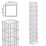 Gabionensäule RUBIN Q - Hero image