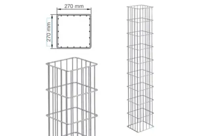 Gabionensäule RUBIN Q - Hero image