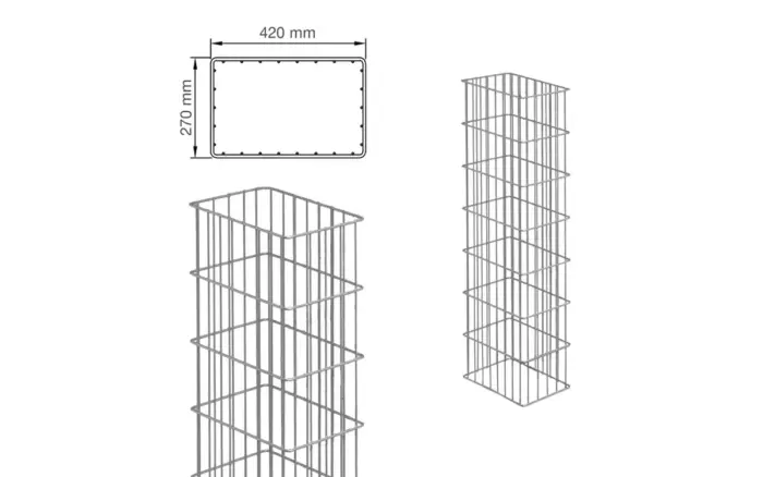 Gabionensäule RUBIN R - Variant DVGRUR422714