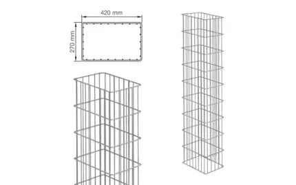 Gabionensäule RUBIN R - Hero image