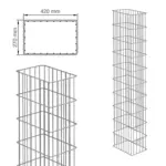 Gabionensäule RUBIN R - Hero image