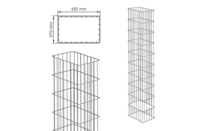 Gabionensäule RUBIN R - Hero image