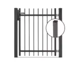 Metalltor BRIENZ - 1flg - Variant DVMTRSBZP11612DB703