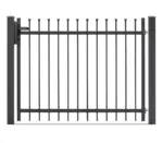 Metalltor DAVOS 1-flg - Variant DVMTRSDAP11612DB703