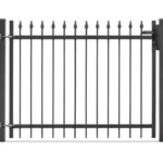 Metalltor ZERMATT 1-flg - Hero image