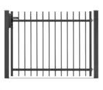 Metalltor ZÜRICH - 1flg - Variant DVMTRSZUP11612DB703