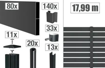 VIDUAL-line-150-Zaunpakete - Product image
