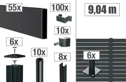 VIDUAL-line-100-Zaunpakete - Product image