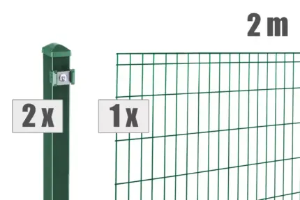 Stabgitterzaun MICHL inkl. Pfosten - Hero image