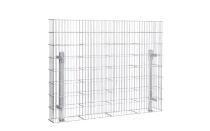 Gabione JUMBO inkl. Pfosten und Fußplatte // zum Aufdübeln - Hero image