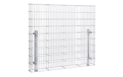 Gabione JUMBO inkl. Pfosten und Fußplatte // zum Aufdübeln - Hero image