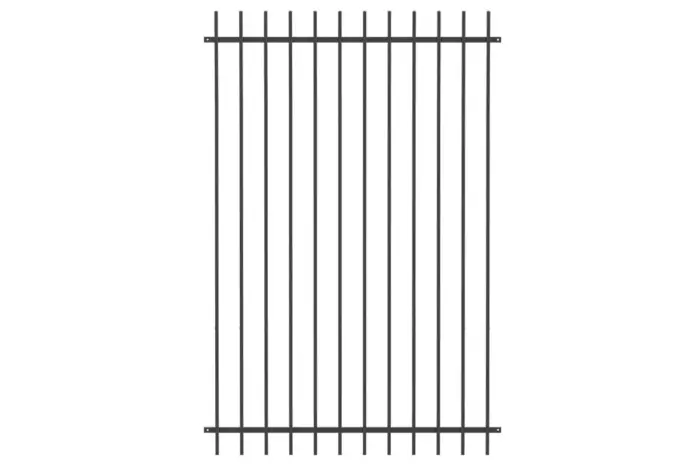 Metallzaun BRIENZ - Variant MZRSBZP1418DB703