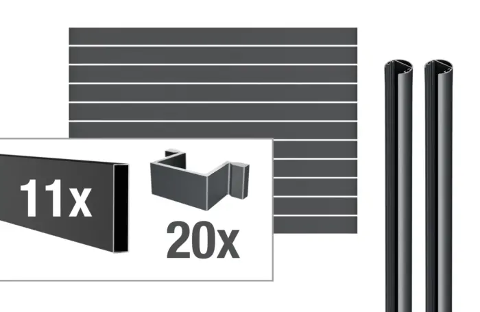 VIDUAL-line-100-Aluminium-Rechteckprofil-100x20-mm - Product image