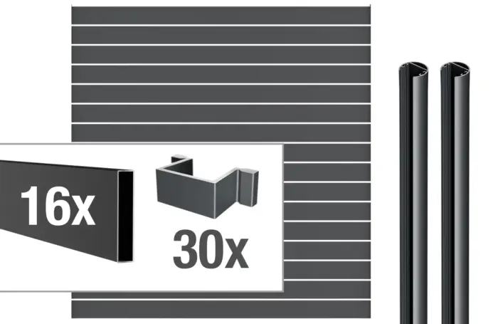 VIDUAL-line-100-Aluminium-Rechteckprofil-100x20-mm - Product image