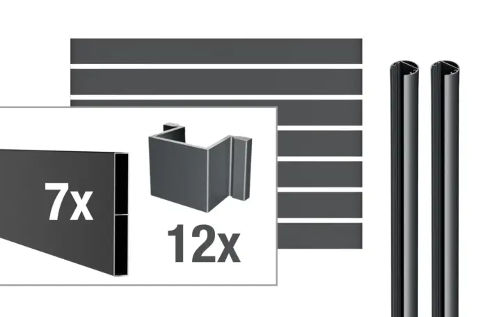 VIDUAL-line-150-Aluminium-Rechteckprofil-150x20-mm - Product image