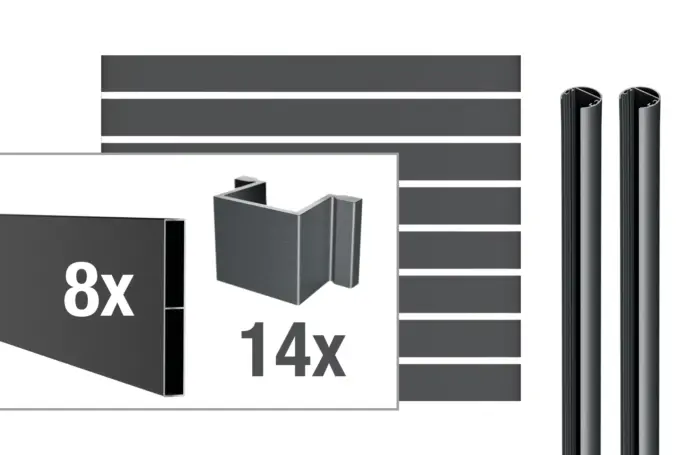 VIDUAL-line-150-Aluminium-Rechteckprofil-150x20-mm - Product image