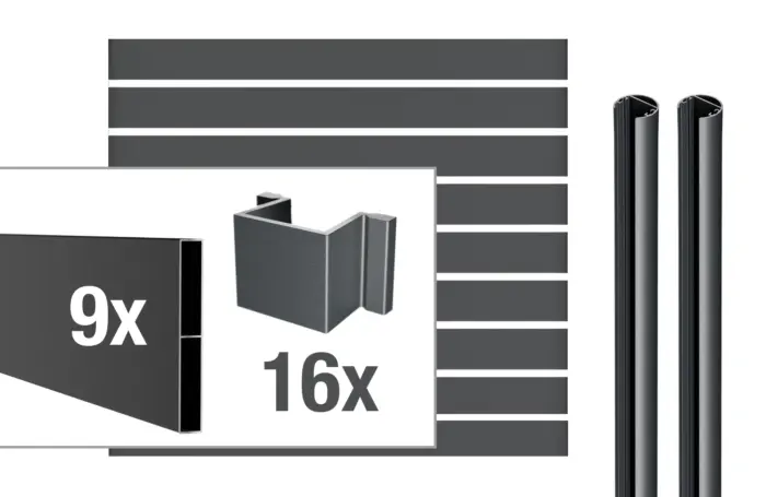 VIDUAL-line-150-Aluminium-Rechteckprofil-150x20-mm - Product image