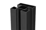 Alu-Anfangs-Endpfosten-72x72-mm-inkl.-Zubehoer-VIDUAL - Product image