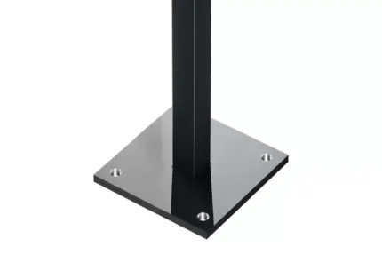 Alu-Anfangs-Endpfosten-72x72-mm-inkl.-Zubehoer-VIDUAL - Product image