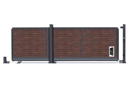 Alu-Schiebetor-VIDUAL-slide-pure-100 - Product image