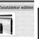 VIDUAL-snap-140-Klick-Profil-140-x-20-mm-fuer-Zusatzdekore - Product image