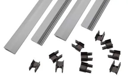 MAZU fix-Sichtschutz-Klemmleisten-Set 8/6/8 - Hero image