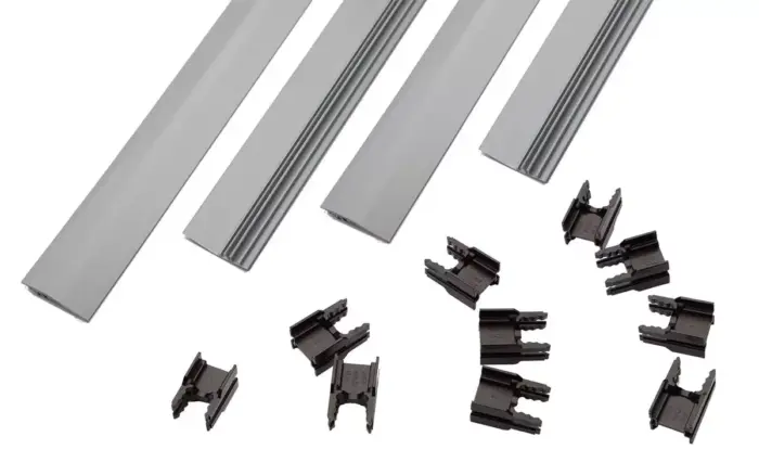 MAZU fix-Sichtschutz-Klemmleisten-Set 8/6/8 - Variant ZBDMAZU8S7040