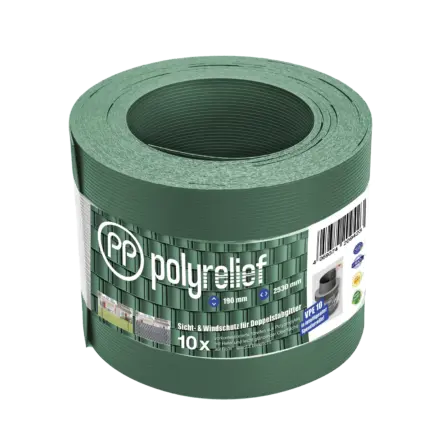 Sicht-und-Windschutz-Streifen-PP-polyrelief-10er-Set - Product image