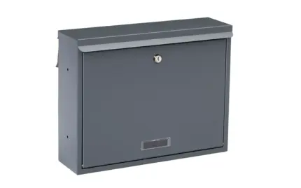 Zaunbriefkasten-KORSIKA-RAL-7016-Anthrazitgrau-Matt - Product image