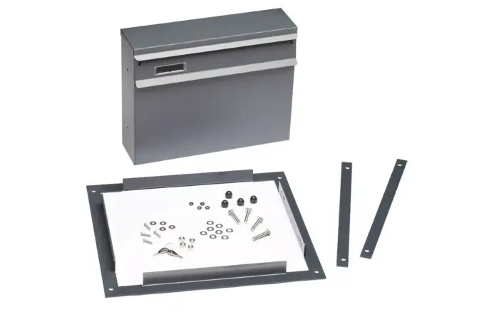 Zaunbriefkasten-KORSIKA-RAL-7016-Anthrazitgrau-Matt - Product image