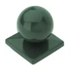 Aluminiumkappe-Kugel-fuer-Pfosten-60-x-60-mm - Product image