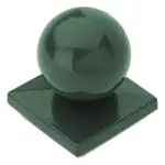 Aluminiumkappe-Kugel-fuer-Torpfosten-80-x-80-mm - Product image