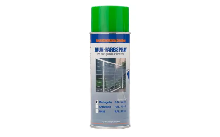 Farbspray zur Zaunausbesserung - Hero image