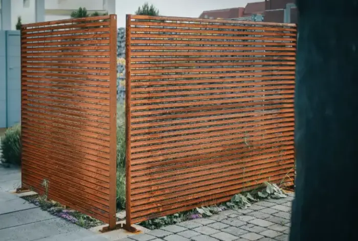 Metallzaun TEXAS - Eleganter Designzaun für Deinen Garten – Bild 2