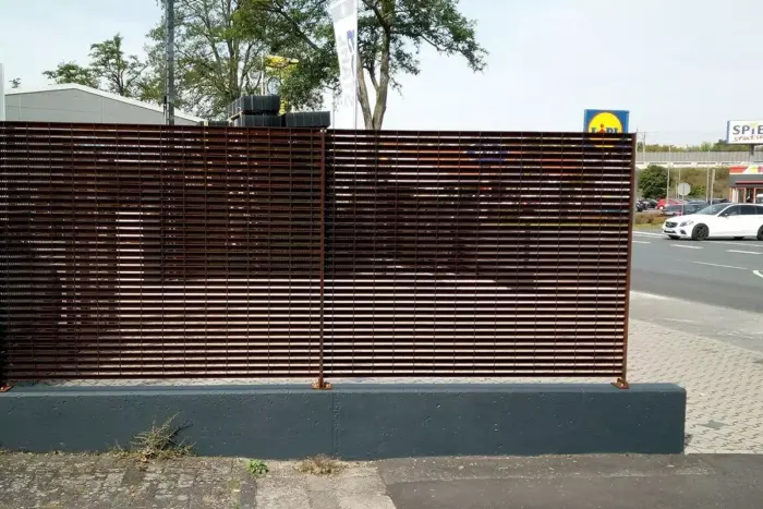 Metallzaun TEXAS - Eleganter Designzaun für Deinen Garten – Bild 4