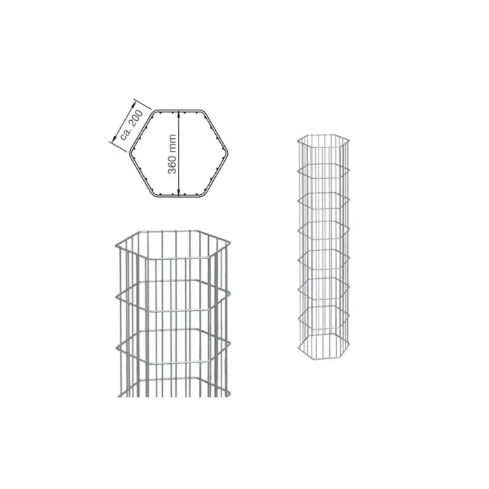 Gabionensäule ONYX - Variant DVGONS2014
