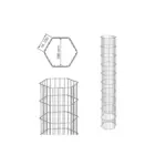 Gabionensäule ONYX - Hero image