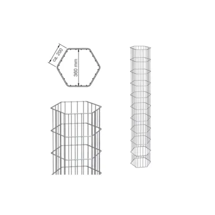 Gabionensäule ONYX - Hero image