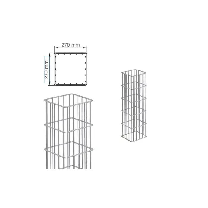 Gabionensäule RUBIN Q - Variant DVGRUQ2710