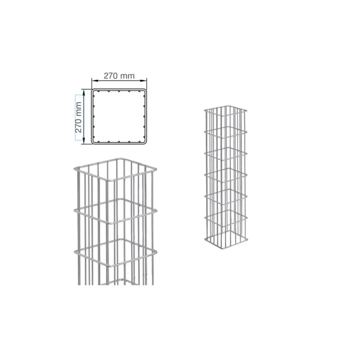 Gabionensäule RUBIN Q - Variant DVGRUQ2712