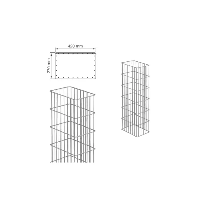 Gabionensäule RUBIN R - Variant DVGRUR422712