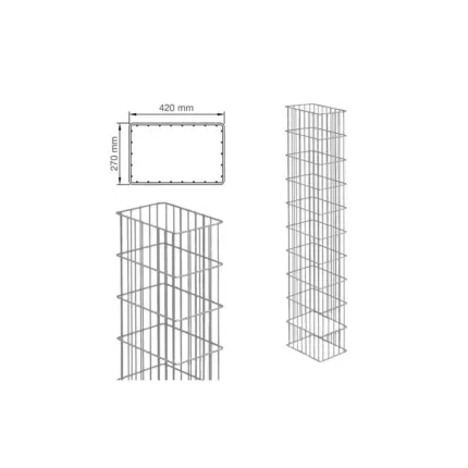 Gabionensäule RUBIN R - Hero image