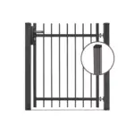 Metalltor BRIENZ - 1flg - Variant DVMTRSBZP11009DB703