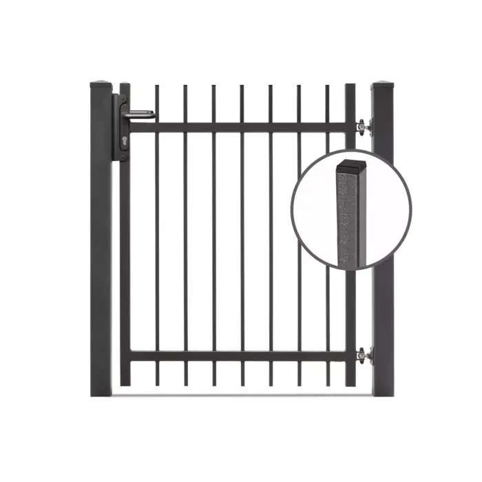 Metalltor BRIENZ - 1flg - Variant DVMTRSBZP11012DB703