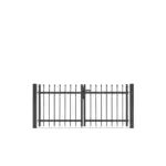 Metalltor DAVOS 2-flg - Variant DVMTRSDAP22009DB703